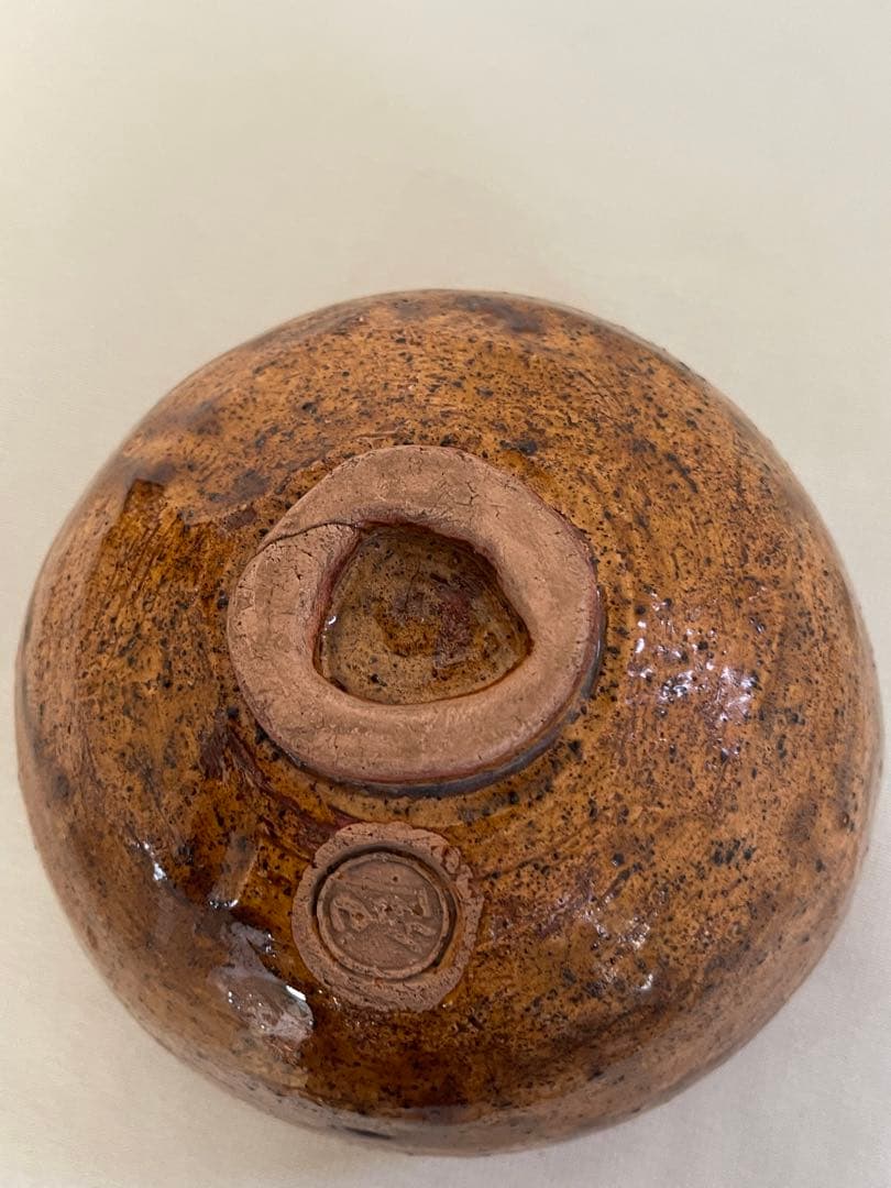 出口王仁三郎　茶碗　耀盌 口径12.5cm 高さ8.5cm