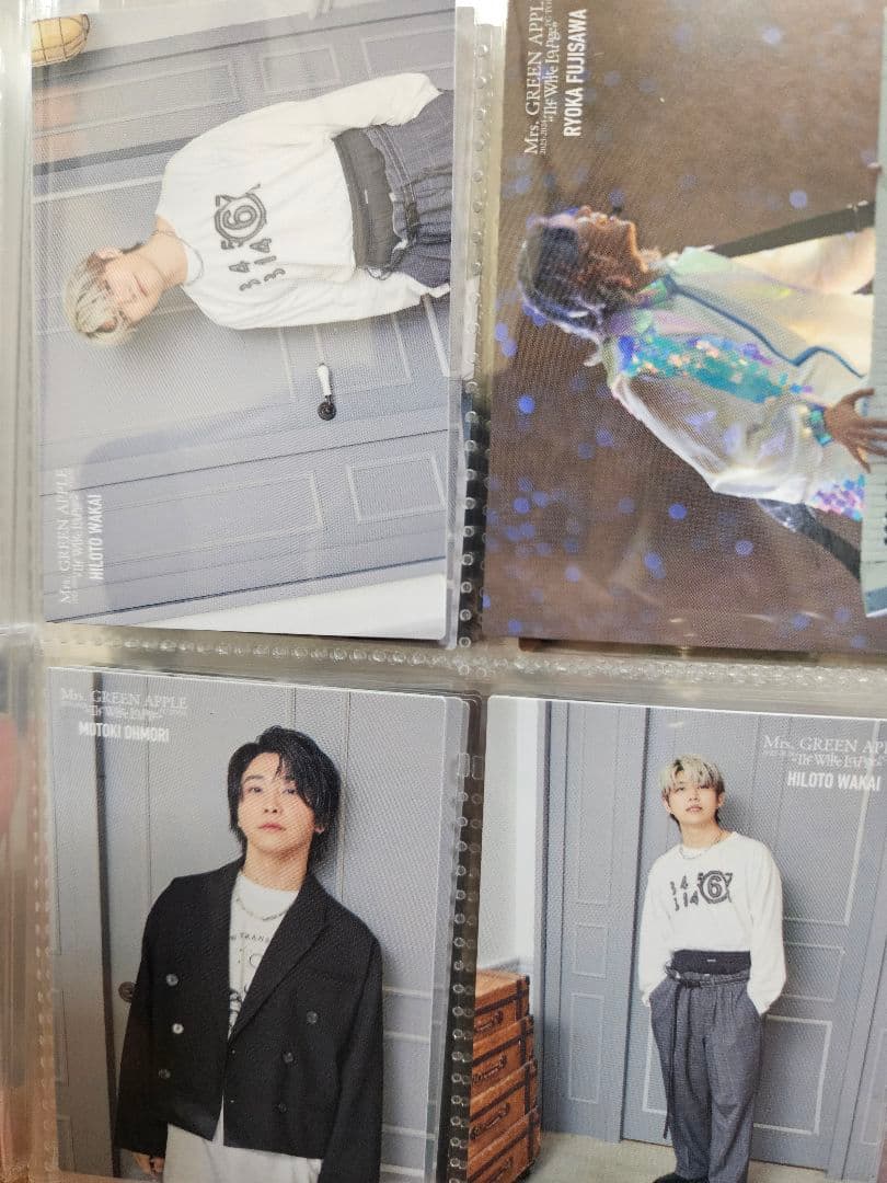 【レア含コンプリート】ミセスホワイトラウンジフォトカード＋ハーモニー若井レア