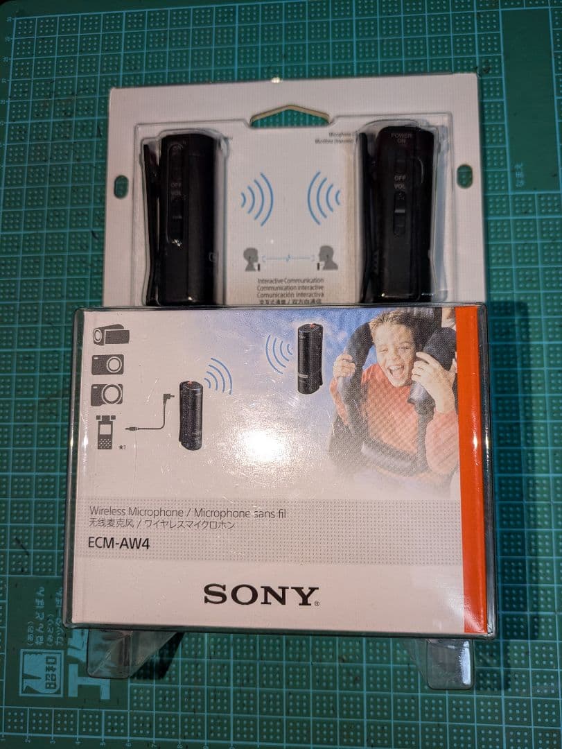 SONY ワイヤレスマイク ECM-AW4