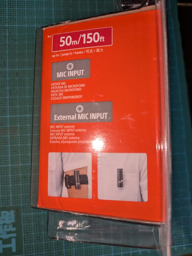 SONY ワイヤレスマイク ECM-AW4