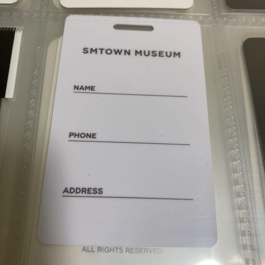 EXO CHEN チェン smtown museum ネームタグ トレカ