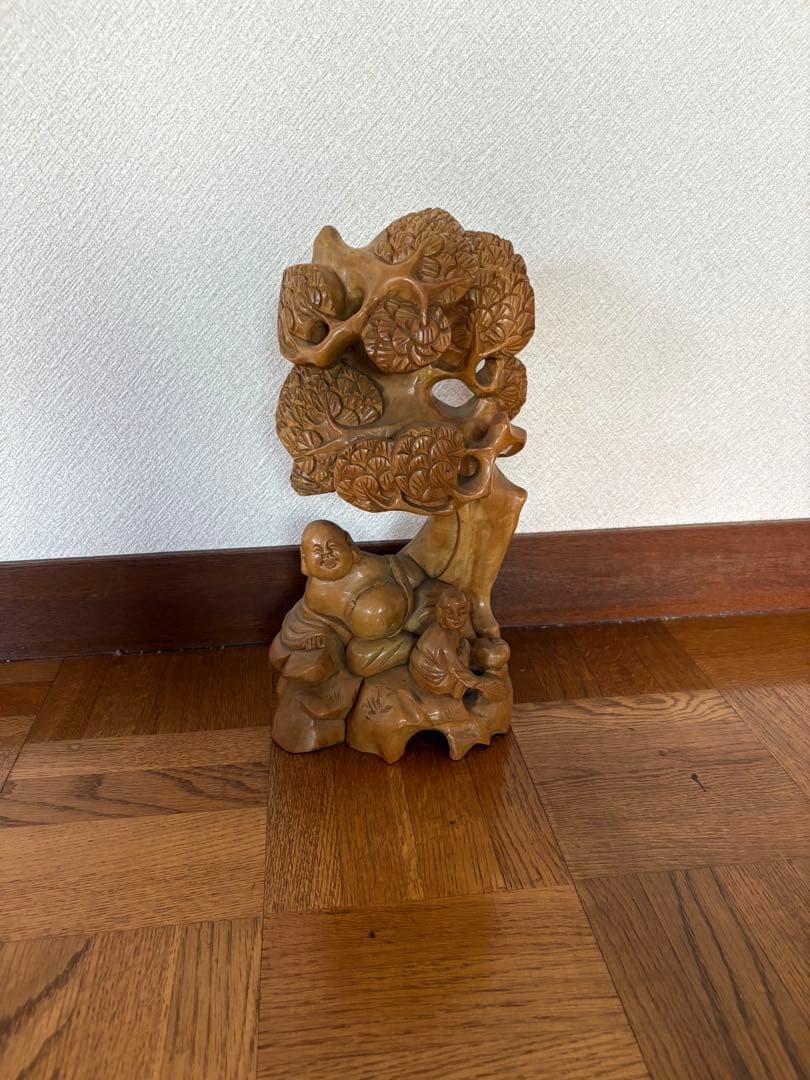 木彫り　木製　置物