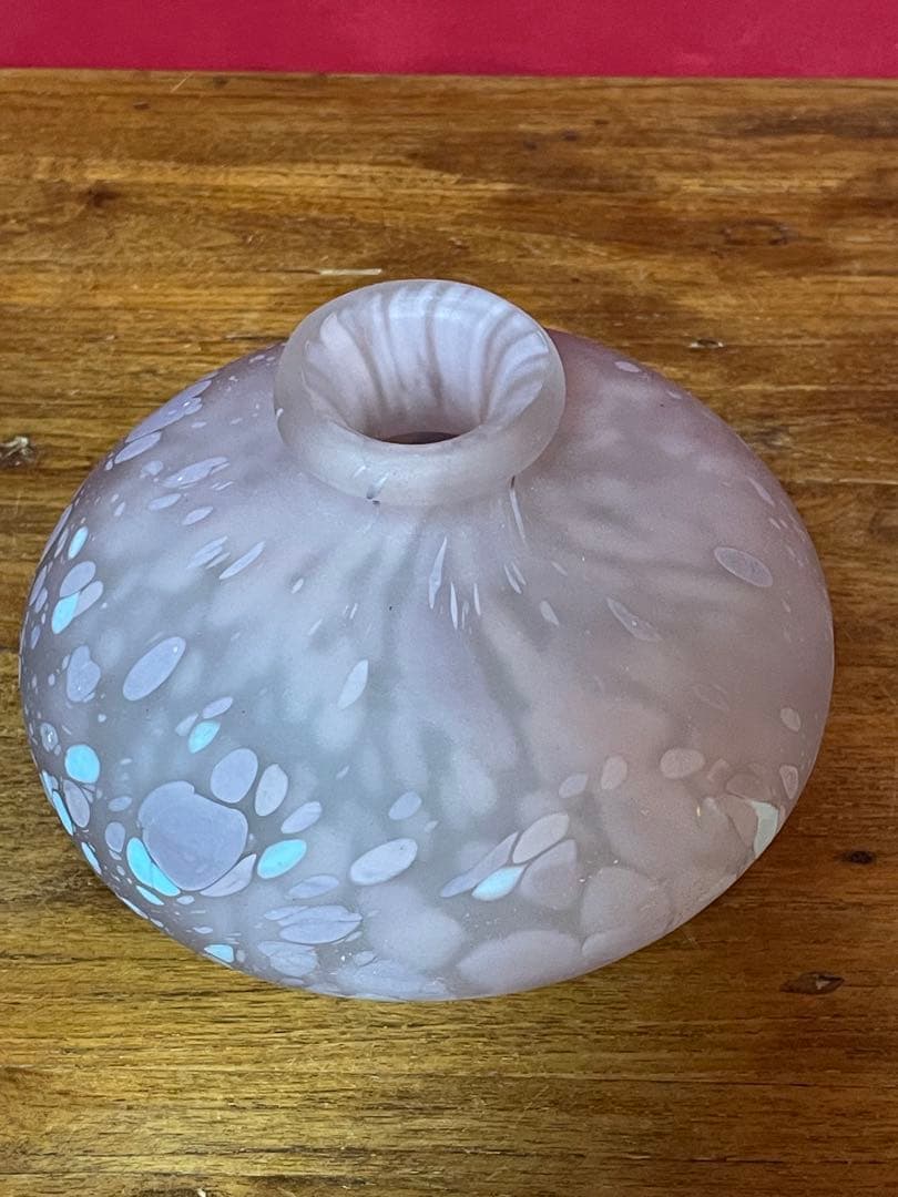 藤田喬平 手吹 金彩 花瓶 共箱 美品≪K.Fサイン有≫文化勲章受章