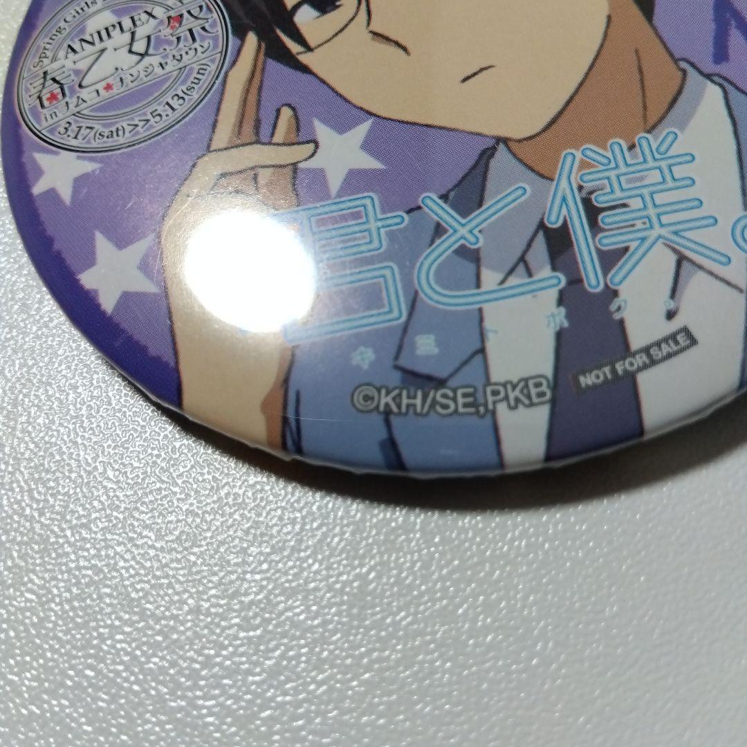 【君と僕。】塚原要 アニプレックス 春の乙女祭り ナンジャタウン 景品 缶バッジ