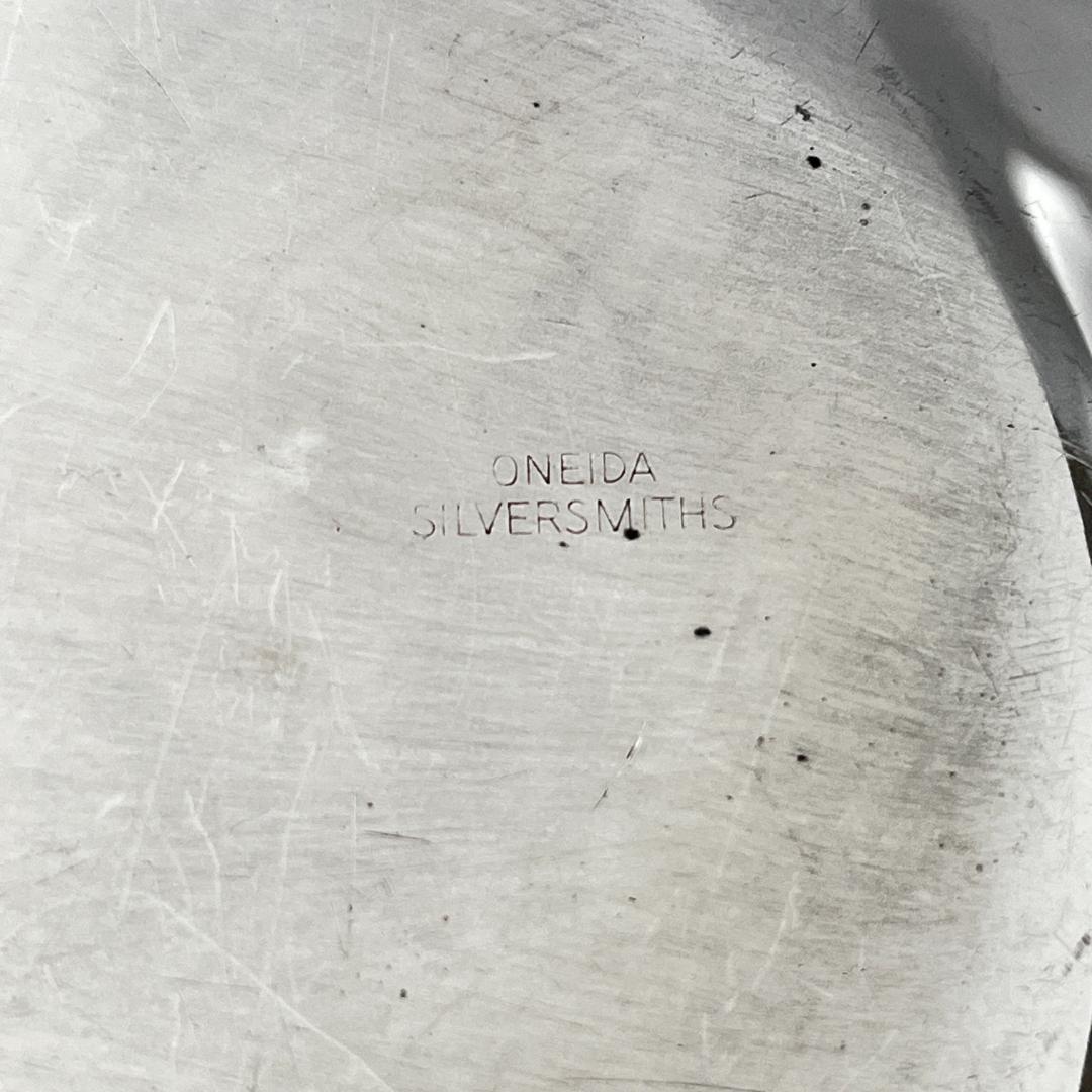 【ONEIDA】ポピーのレリーフ サンドウィッチプレート / パストリープレート