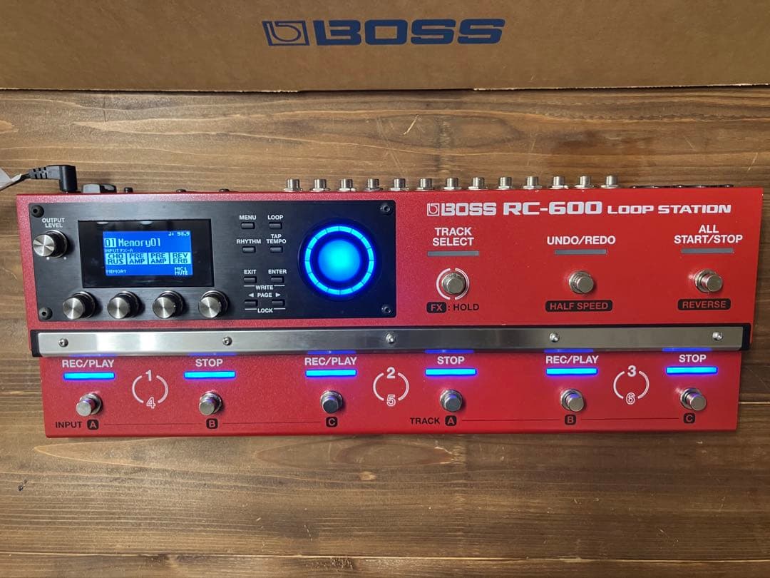 早い者勝ち！ BOSS RC 600 loop station ルーパー