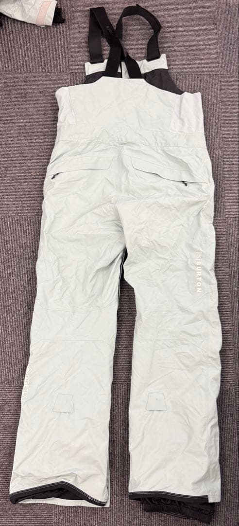 [ak] BURTON スノーボードジャケット M ライトグレー