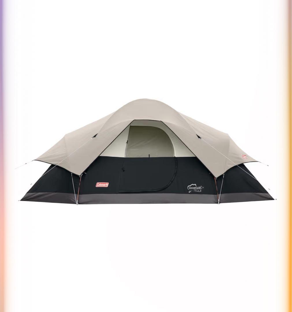 Colemanコールマン テント 8-Person 8人用 ブラック キャンプ