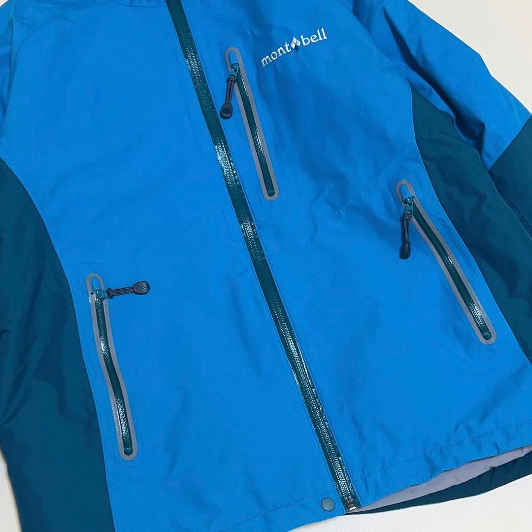 モンベル 1102107 パウダーライトパーカー スキー スノボ