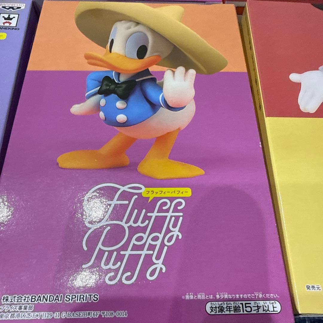 Fluffy Puffy ディズニーフィギュアセット