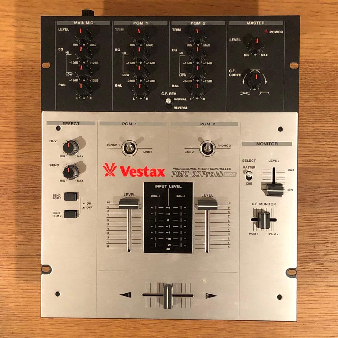 Vestax PMC-05 Pro III vca DJミキサー美品中古