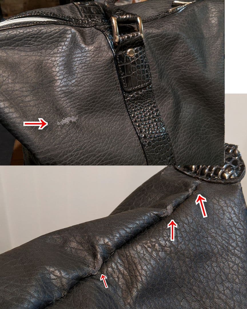 ブラック&ホワイト　ゴルフ　2way　トートバッグ　ショルダーバッグ　靴入れ