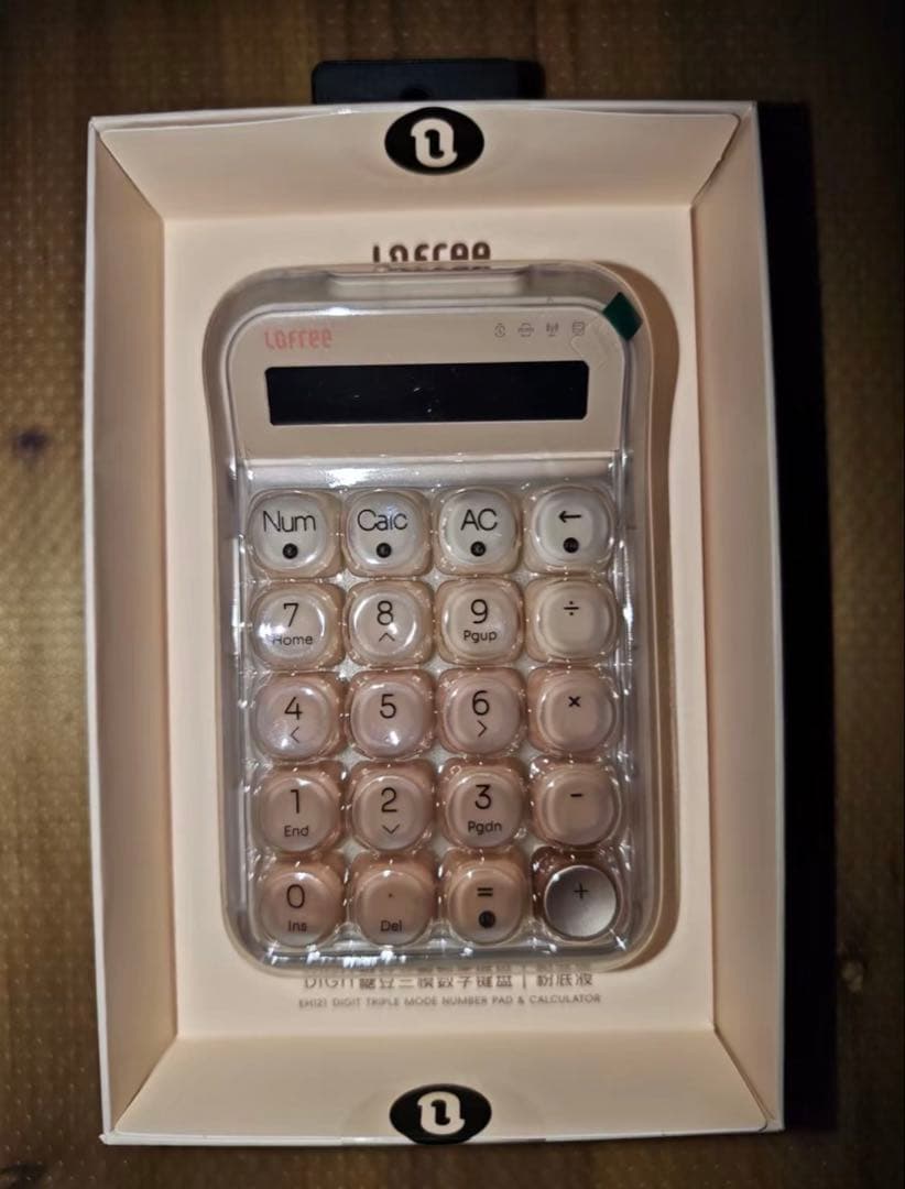 【新品未使用】lofree テンキー 電卓 リキッドファンデーション