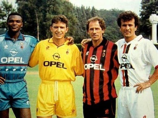 【美品・当時物！】ロベルト・バッジョ/ACミラン/95-964thモデル