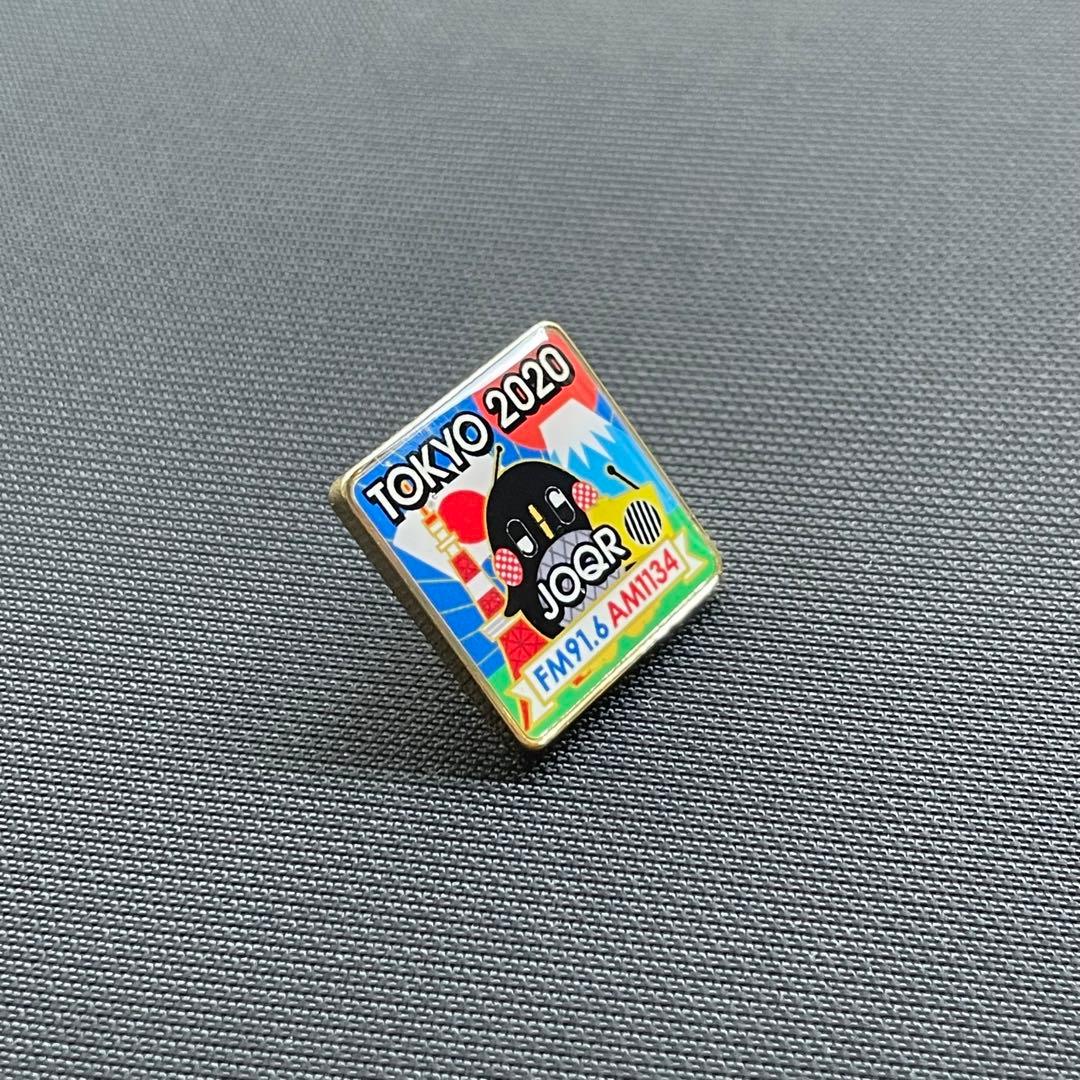 【新品・非売品】 2020 東京オリンピック　文化放送　ピンバッジ