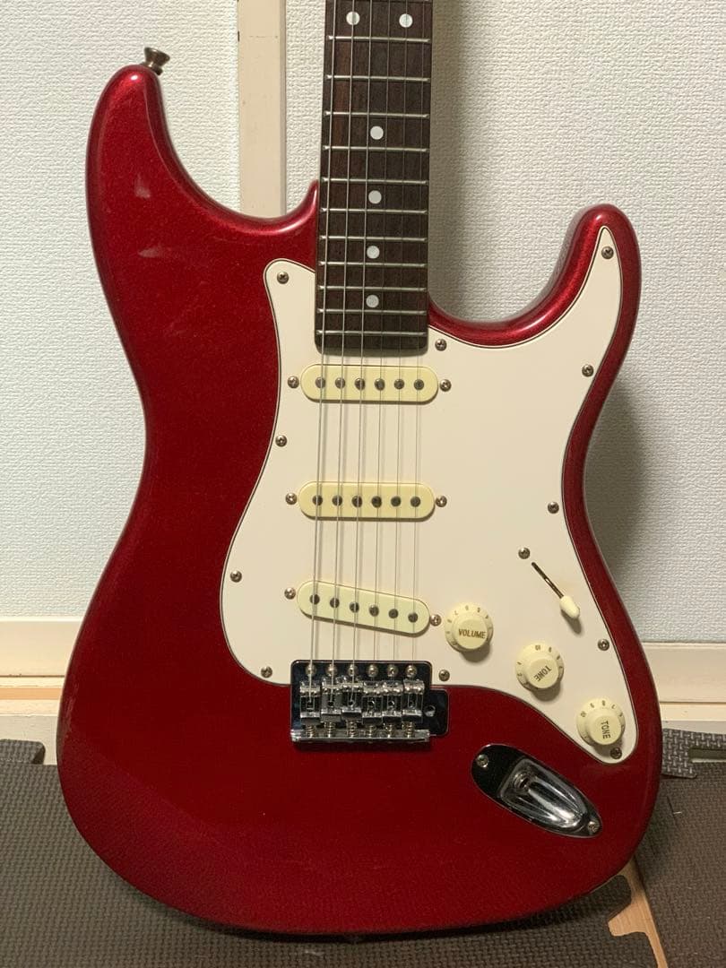 Legend レジェンド ストラトキャスター タイプ ストラト ST LST 赤