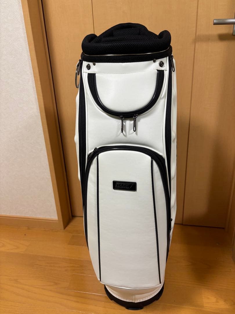 マーベル STARK INDUSTRIES キャディバッグ ホワイト 未使用