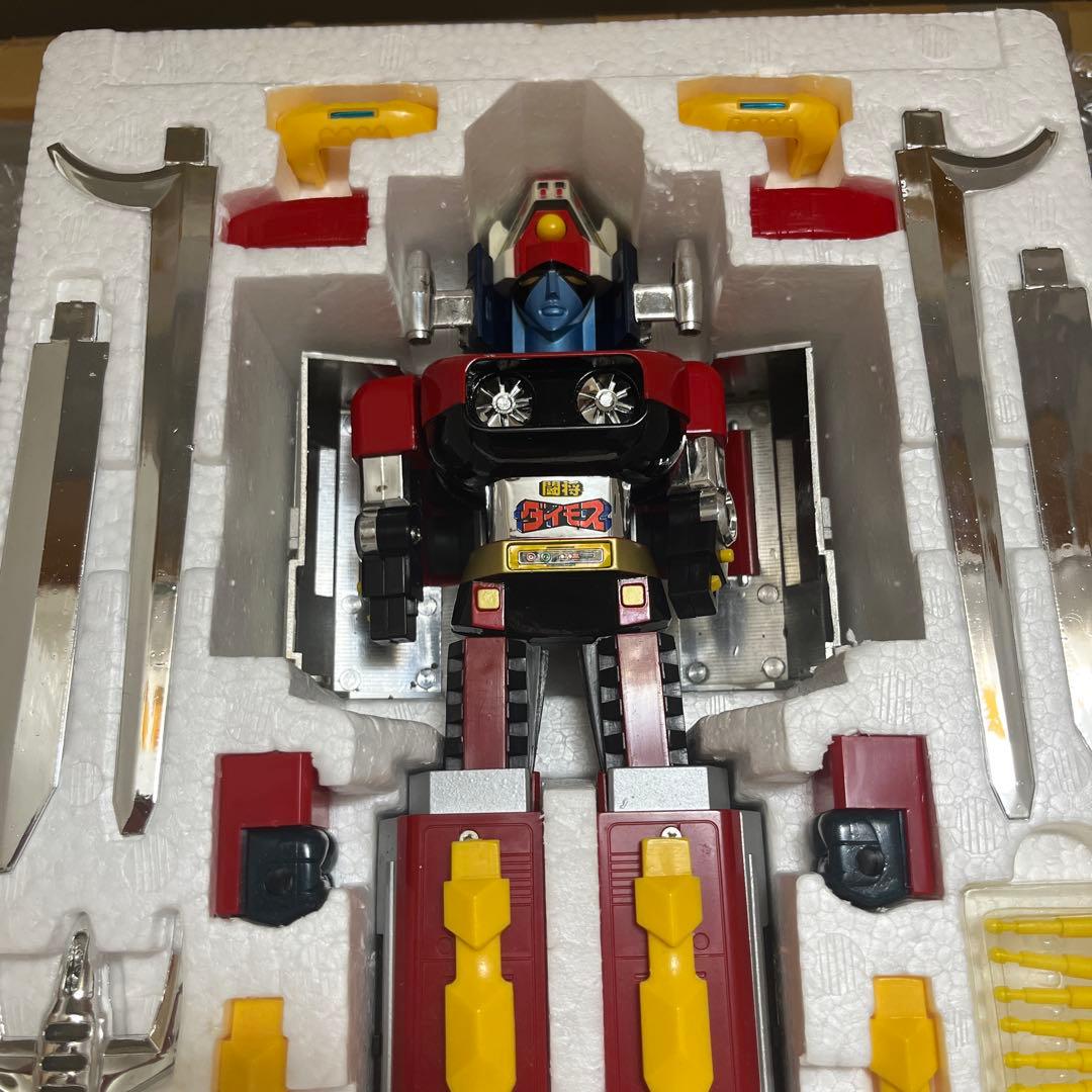 ⚠️未使用デッドストック　正規品　闘将ダイモス　超合金　当時物　永遠の名作