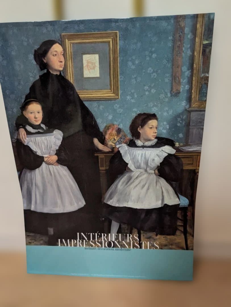 印象派ルノワール　紙袋 1点＋フェイラー　ハンカチ2枚　ピンク、ブルー　オルセー