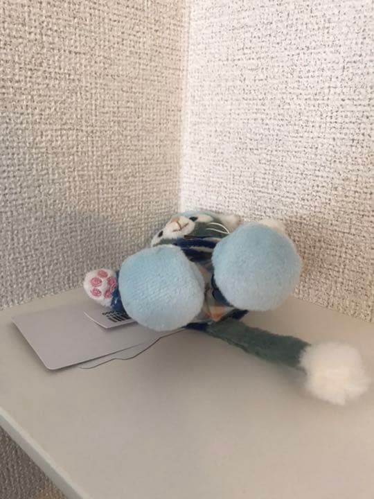 【タグ付き】ダッフィー ジェラトーニ ぬいぐるみバッジ オータムスリープオーバー