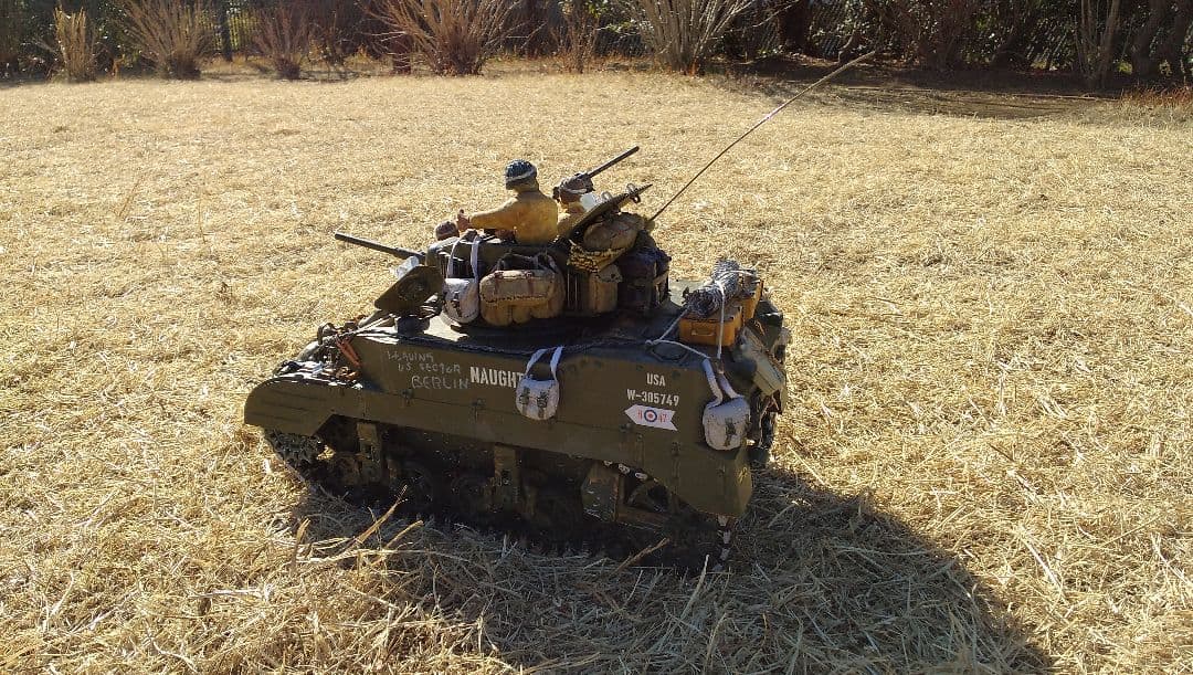 1/16ラジコン戦車M5 スチュアート軽戦車
