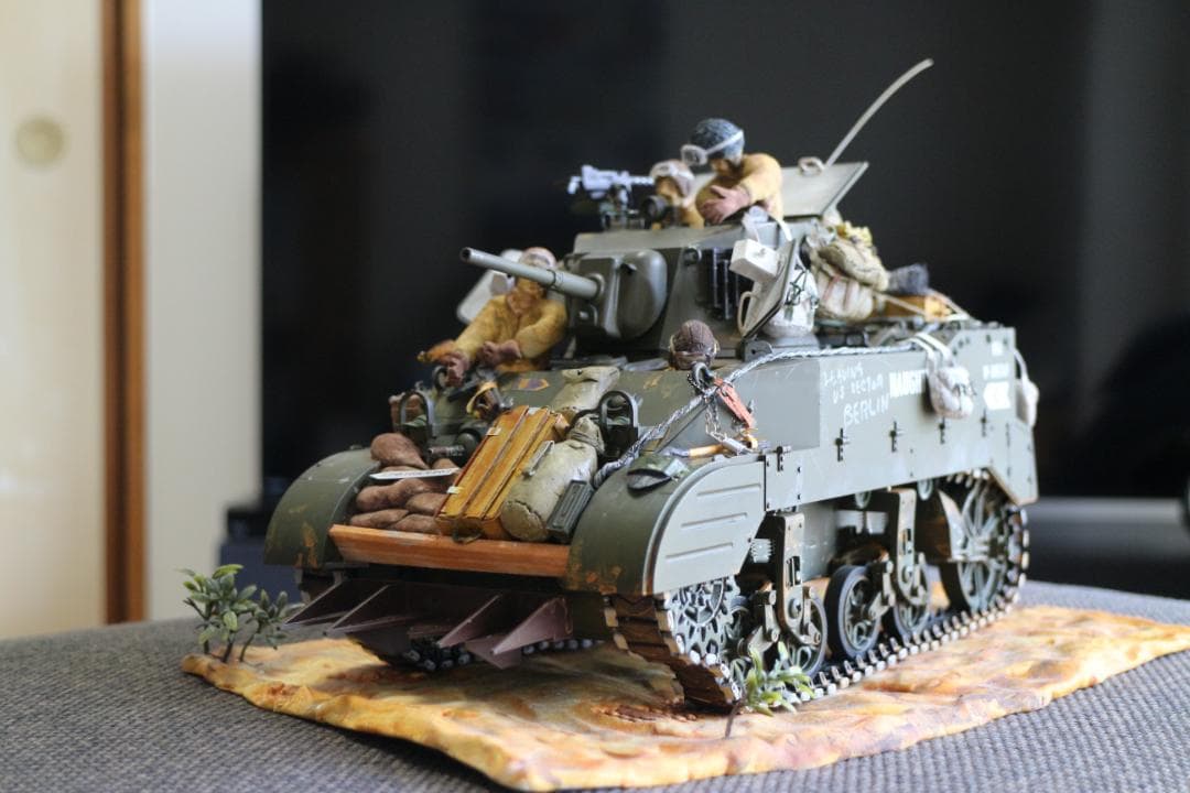 1/16ラジコン戦車M5 スチュアート軽戦車