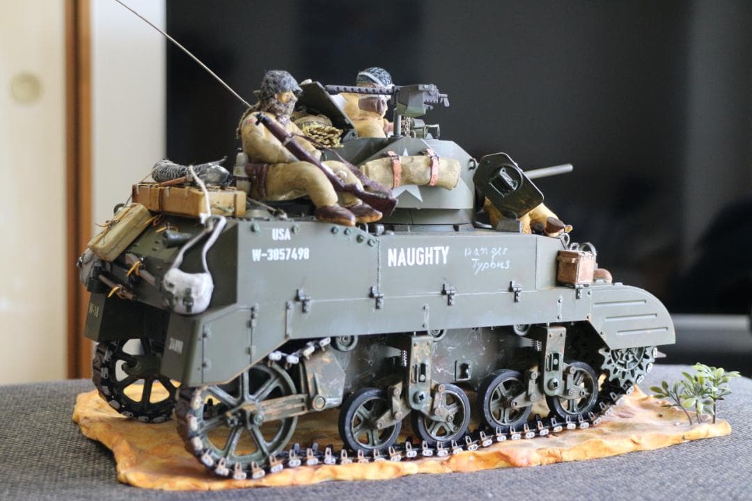 1/16ラジコン戦車M5 スチュアート軽戦車
