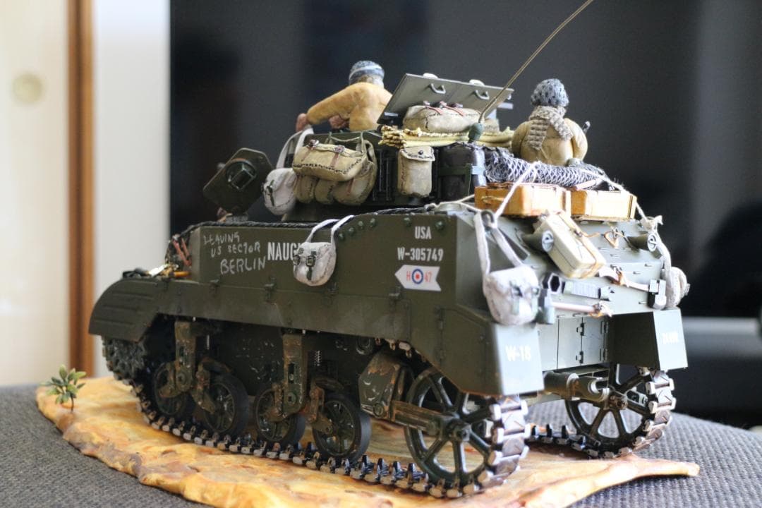 1/16ラジコン戦車M5 スチュアート軽戦車