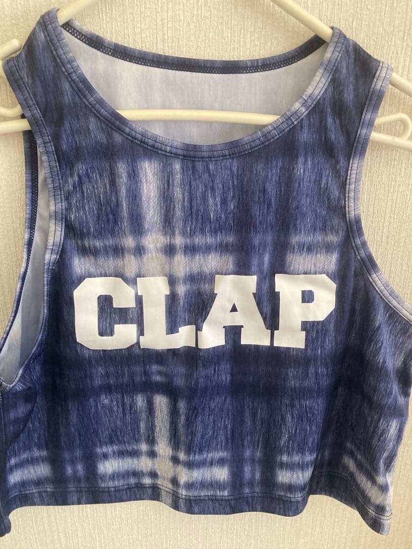 CLAP Σ੧(❛□❛✿)タイダイ クロップトップ＆レギンスセット