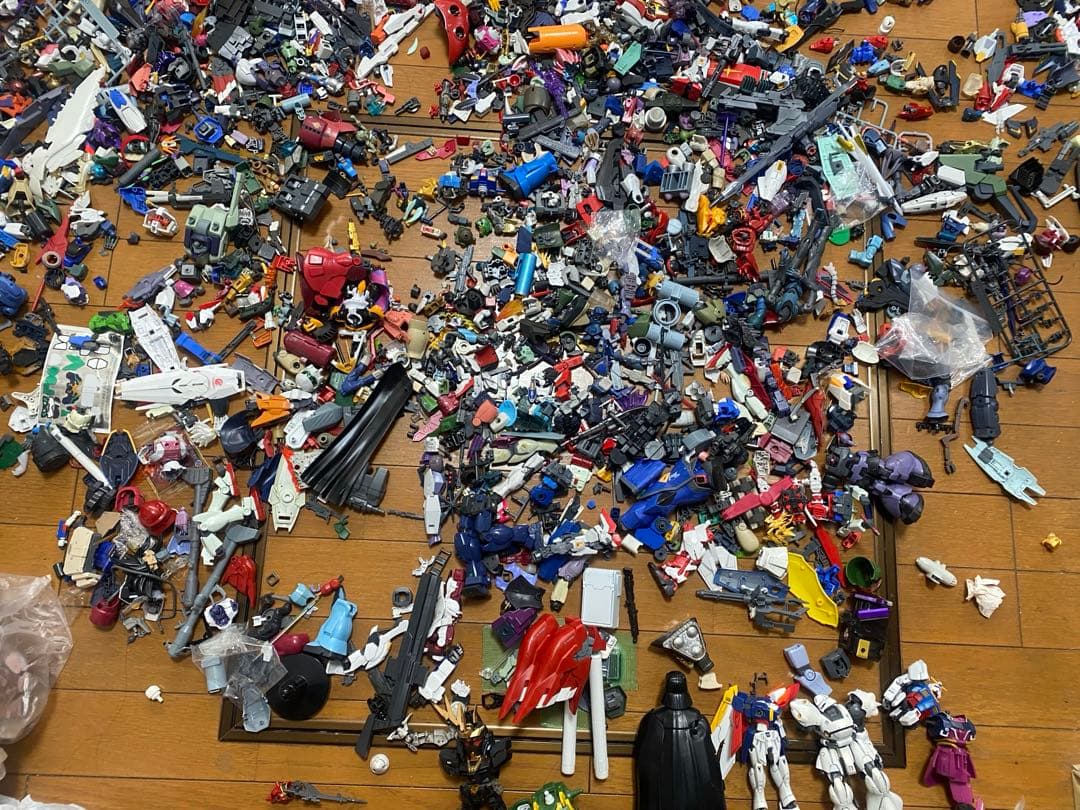 ガンプラ　ジャンクパーツ　デカール　star wars まとめ売り大量　ジャンク