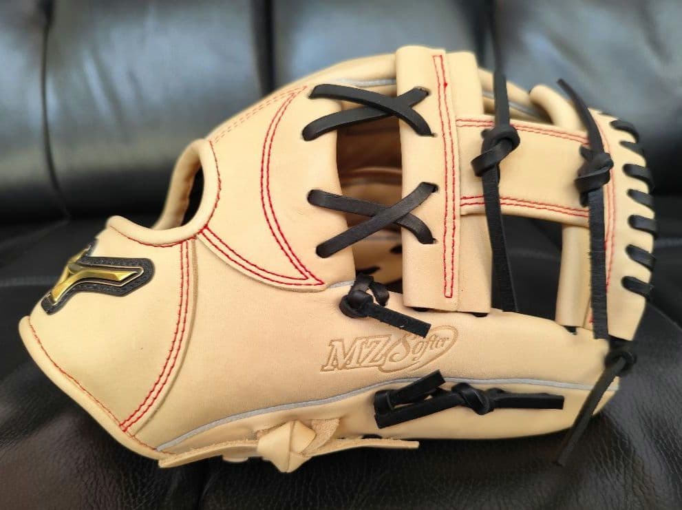 Mizuno MZ Softer エムジーソフター 少年 軟式グローブ ブロンド