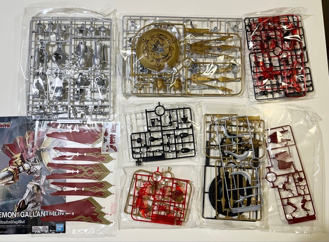 Figure-rise Standard オメガモン デュークモン X抗体 3体