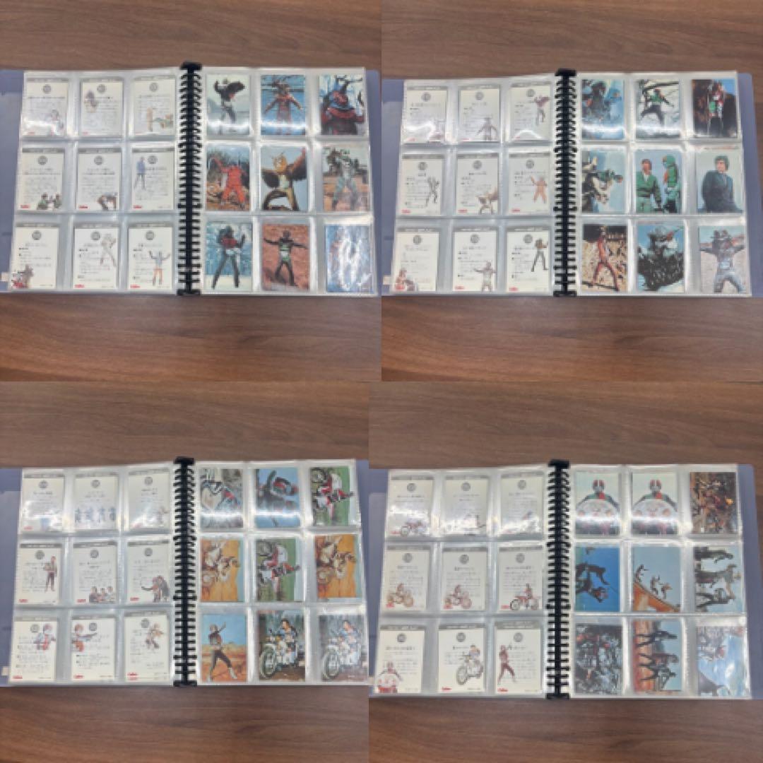 昭和レトロ カルビー 仮面ライダーカード 連番 ラッキーカード