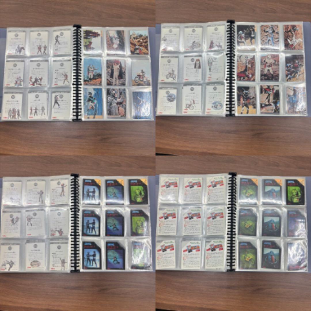 昭和レトロ カルビー 仮面ライダーカード 連番 ラッキーカード