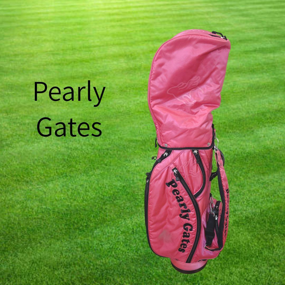 K399 パーリーゲイツ ピンクキャディバッグ