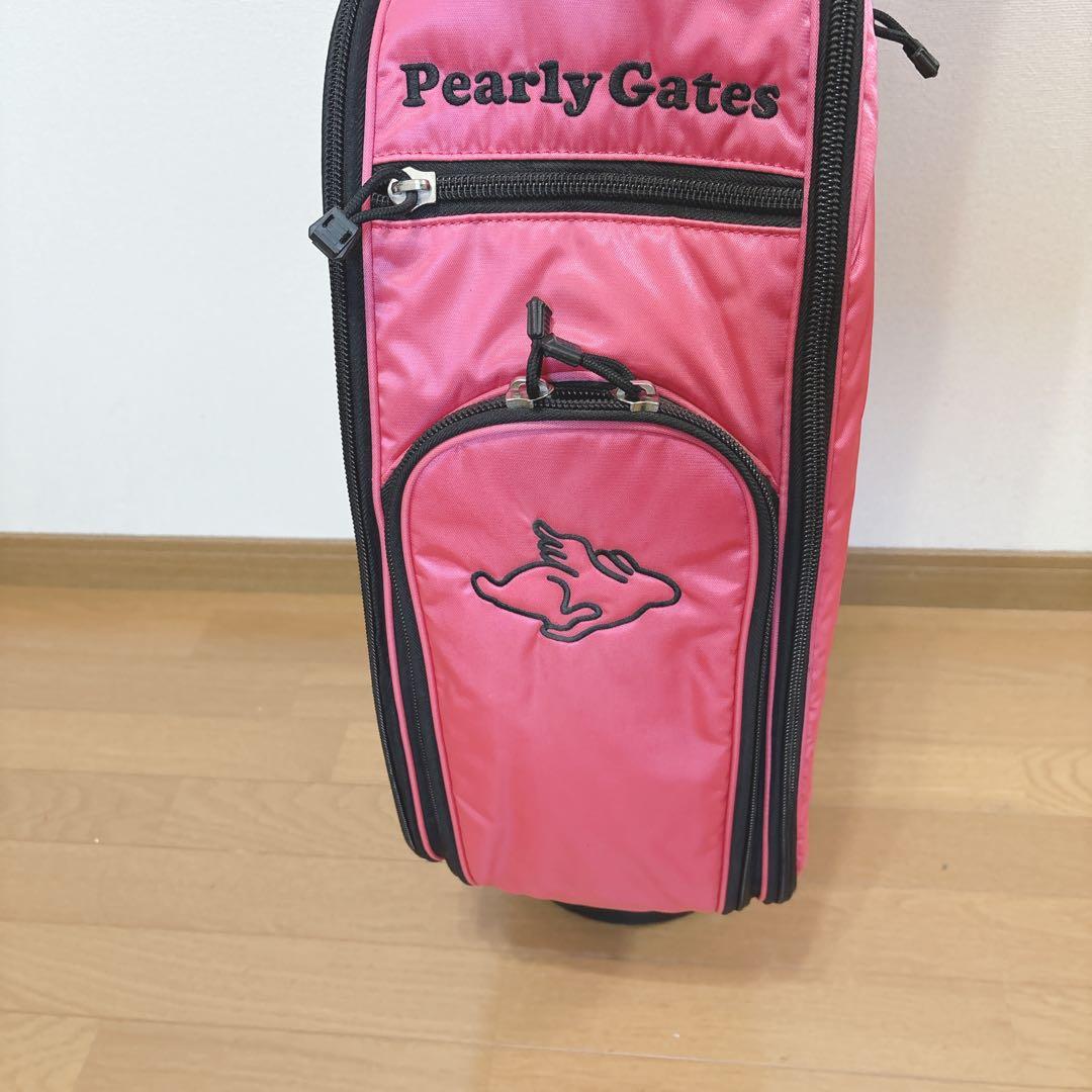 K399 パーリーゲイツ ピンクキャディバッグ