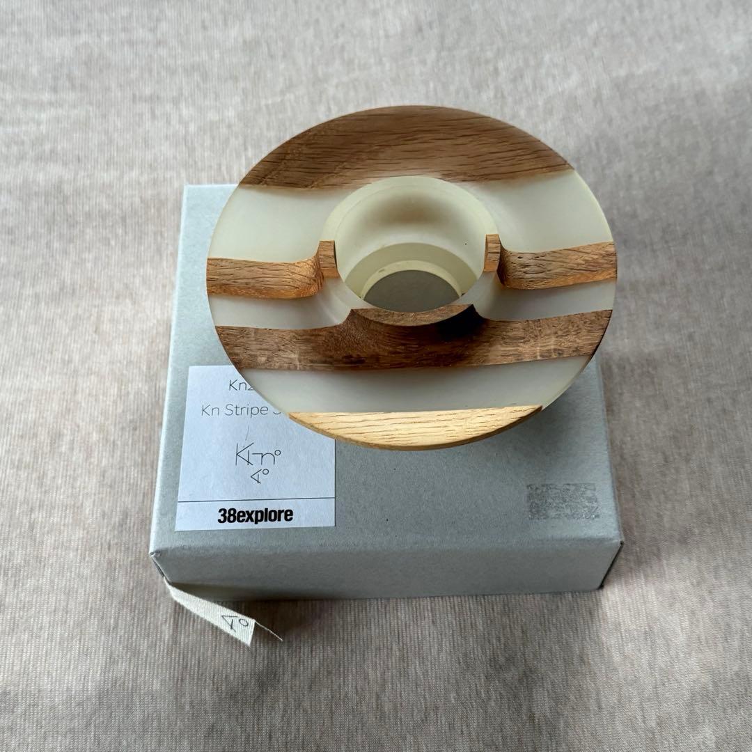 新品 KI-no 38灯 専用 ストライプ シェード クリア ミヤビ キーノ