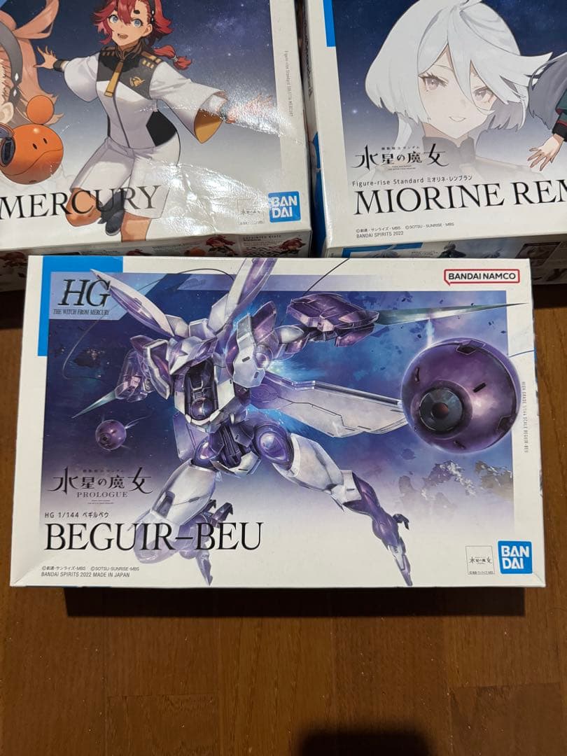 HG ガンプラ 機動戦士ガンダム　水星の魔女5体セット