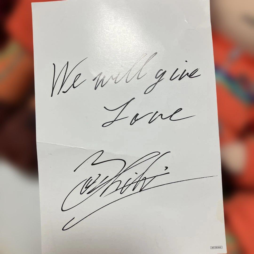 早い者勝ちyoshiki tty、hideぬいぐるみ　yoshikiサイン付き