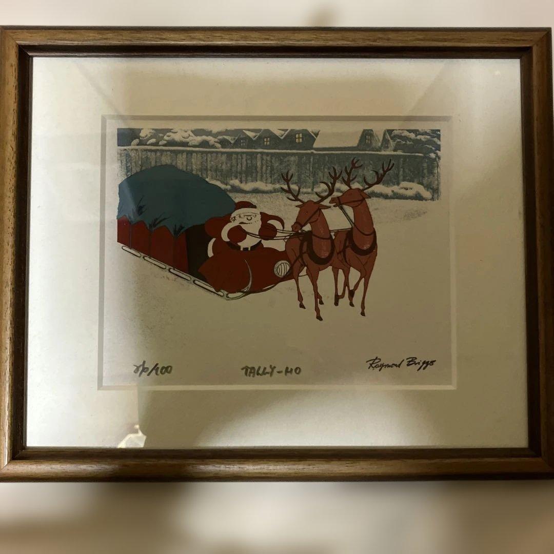 クリスマス ファーザーズクリスマス シルクスクリーン