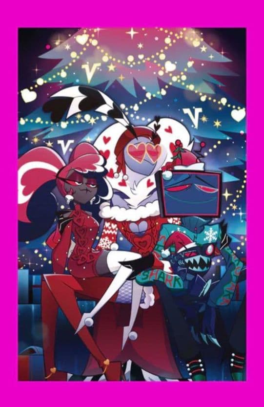 ハズビンホテル　クリスマス限定　ポスター　チームV ヴォックス Vox