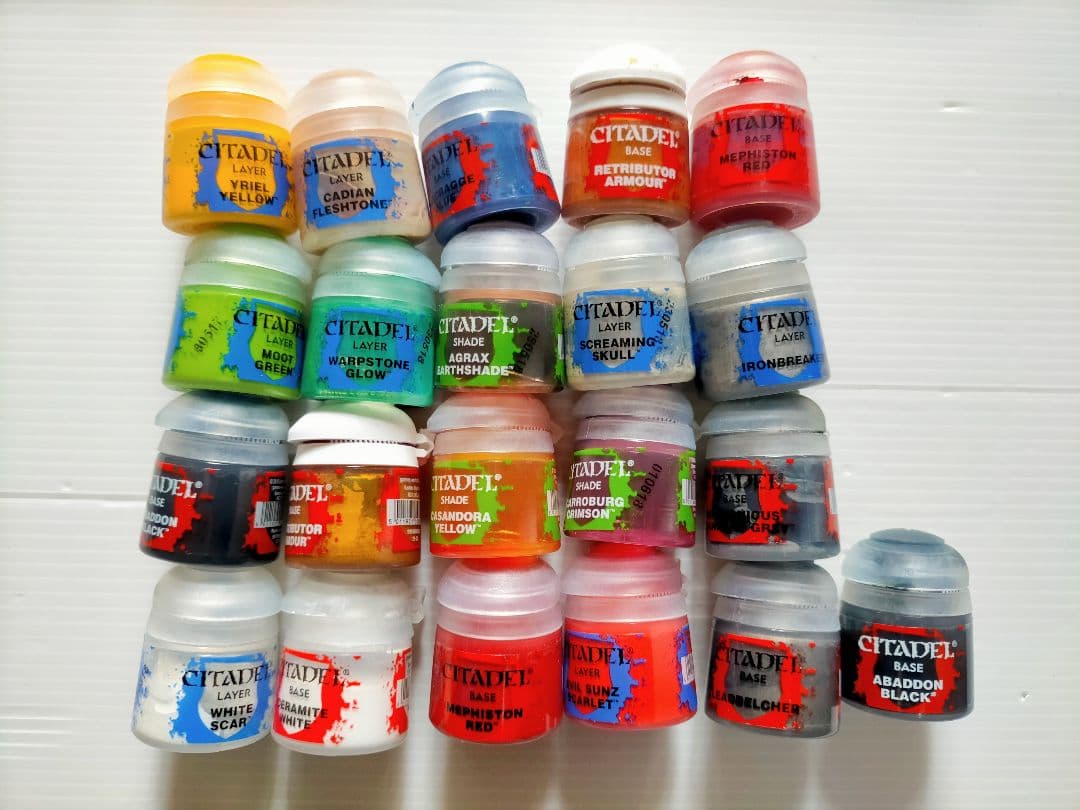 シタデルカラー 21点 セット 塗料 塗装 プラモデル ミニチュア 模型