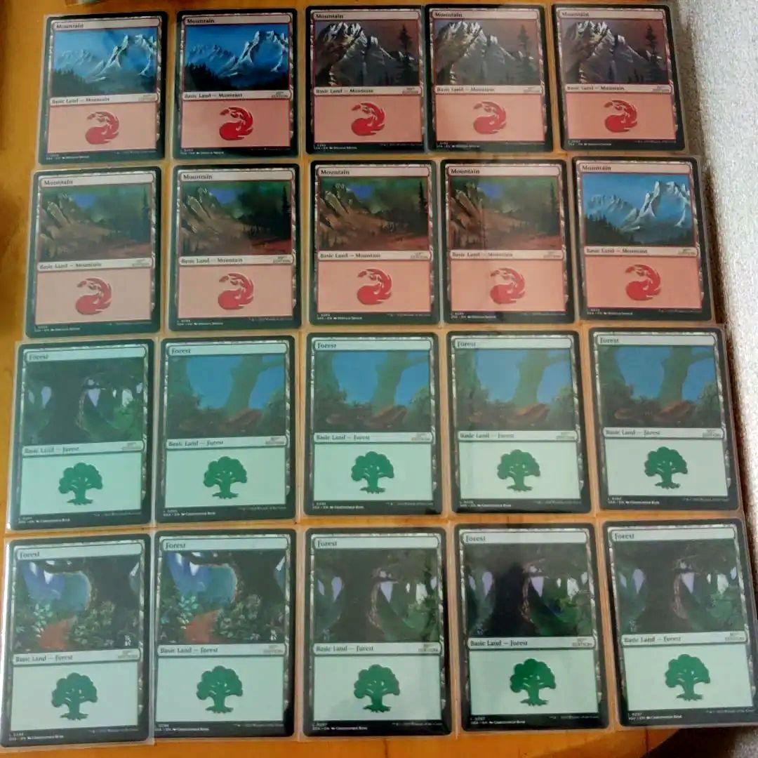 mtg 30th Anniversary Edition 60枚赤緑デッキ