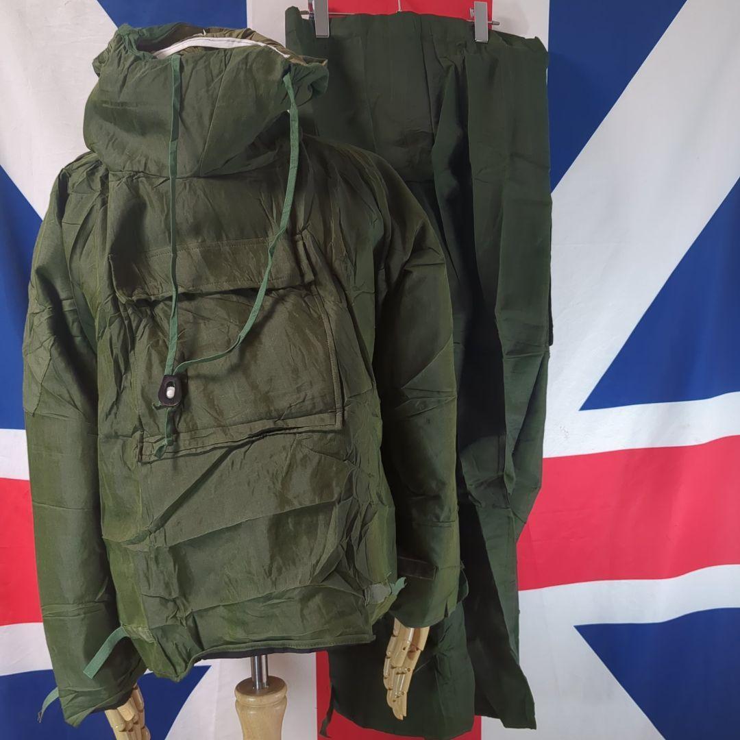 イギリス軍 ＭＫⅢＮＢＣスーツ上下セット(ＮＢＣブーツ＋グローブ)【未使用品】