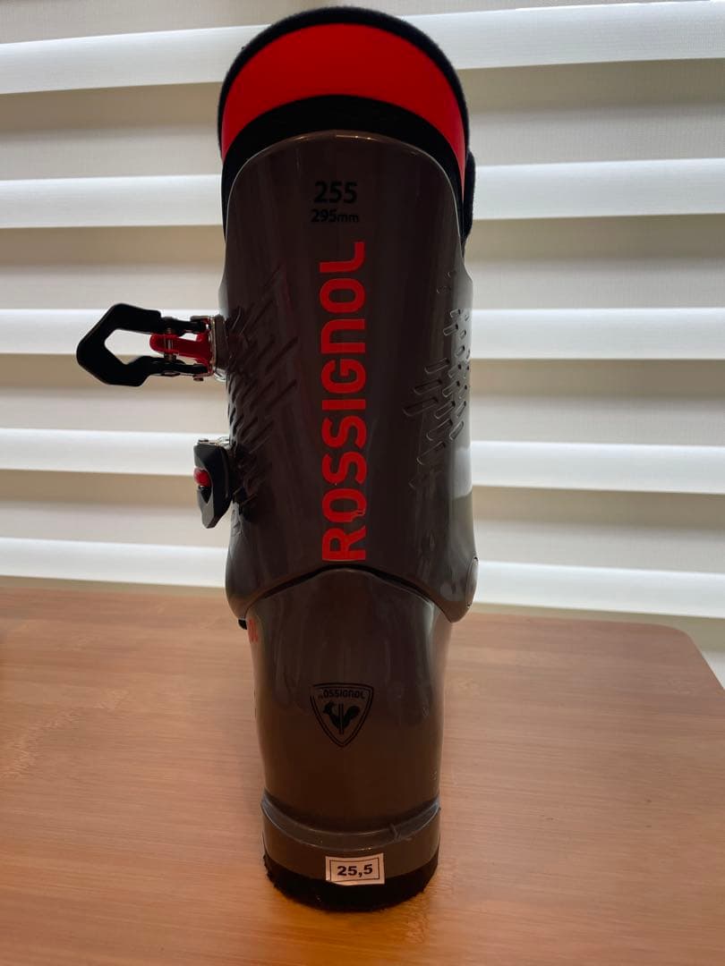 ROSSIGNOL HERO J4 スキーブーツ 25.5cm グレー/レッド