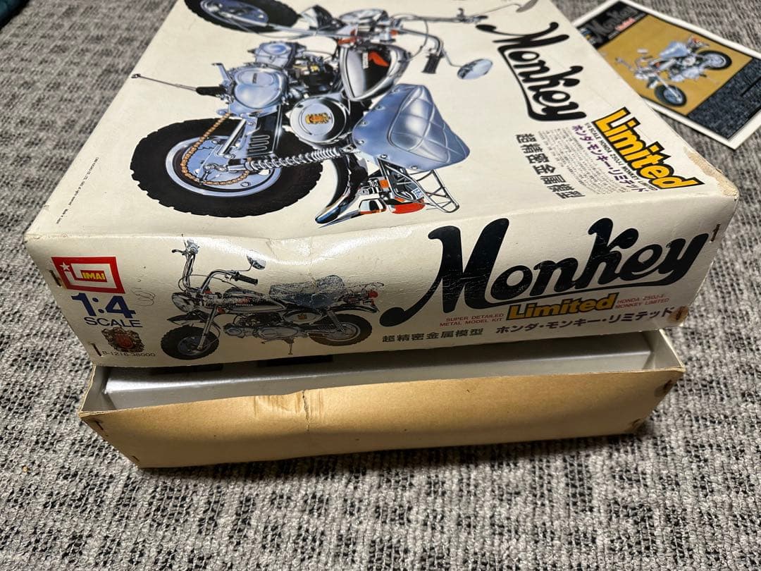 HONDA Monkey 1/4スケール 超精密金属模型 リミテッド イマイ