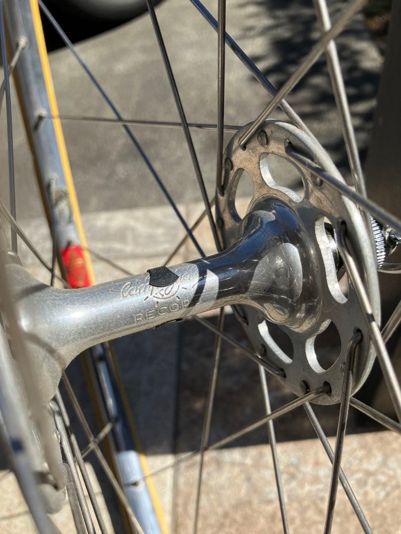 CAMPAGNOLO RECORD ラージフランジ 36H × MAVIC リム