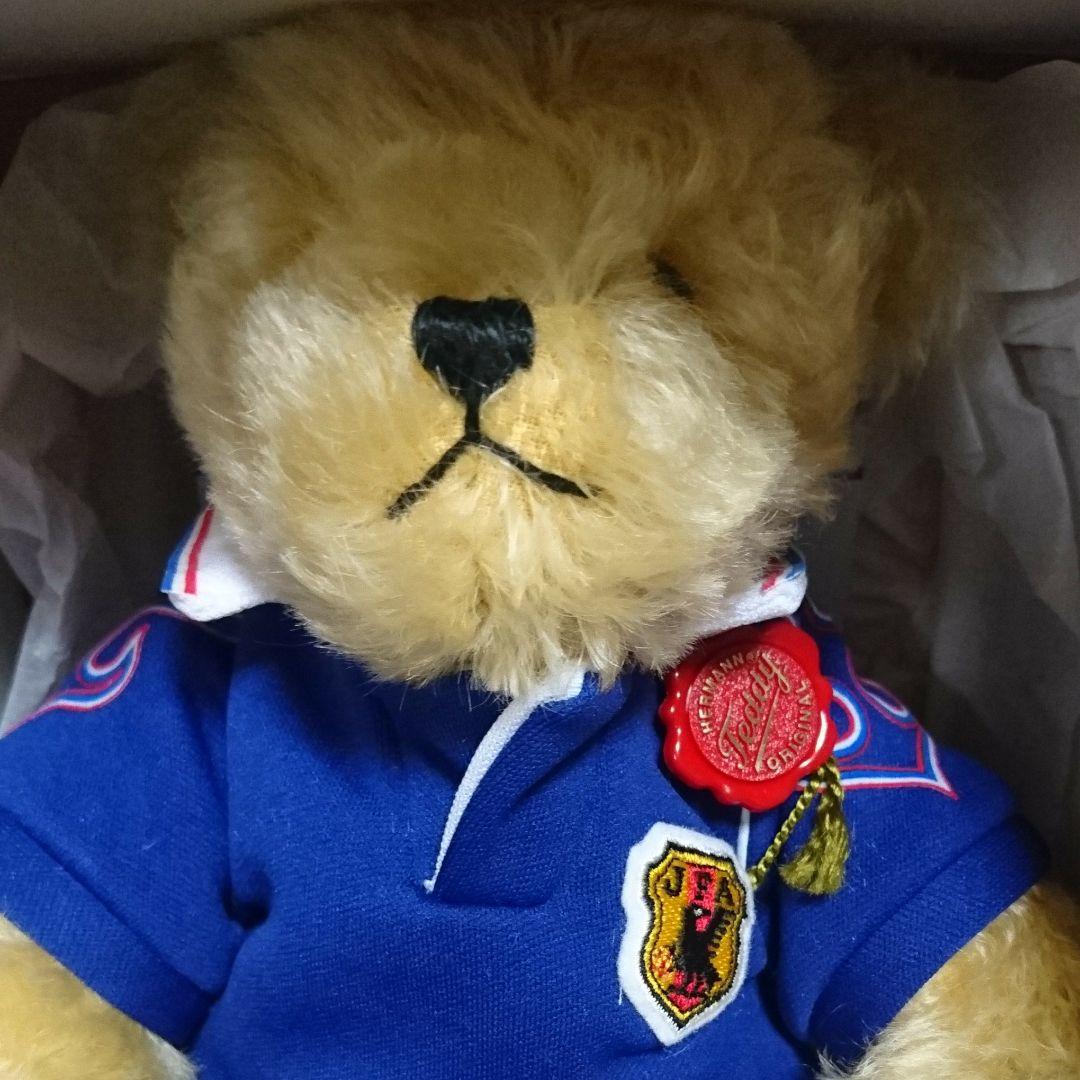 ハーマン ★ 98年W杯 サッカー サムライブルー ★ ベア