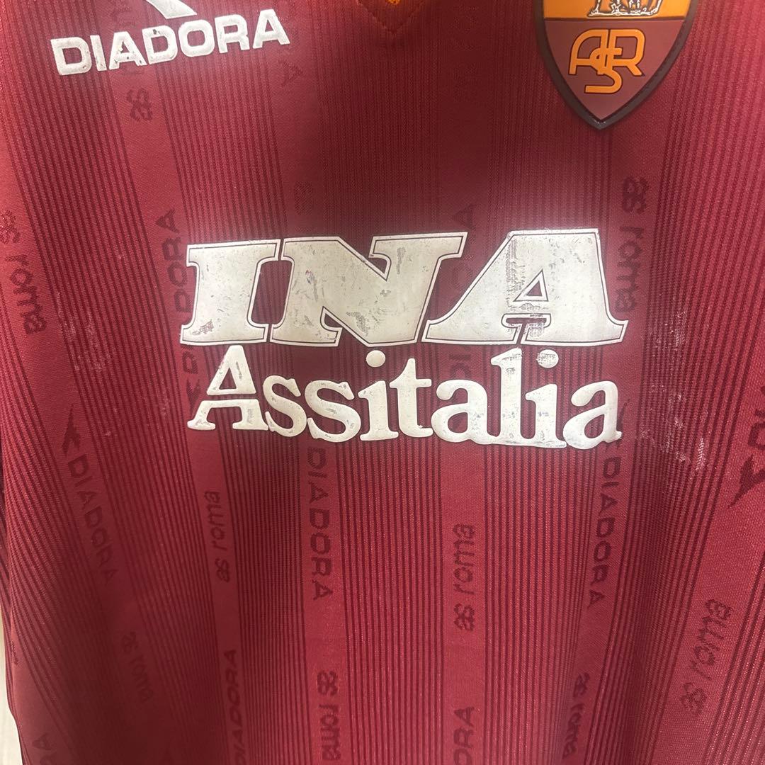 新品未使用　1点限り　ASローマ　2000年　ホームユニフォーム 中田英寿