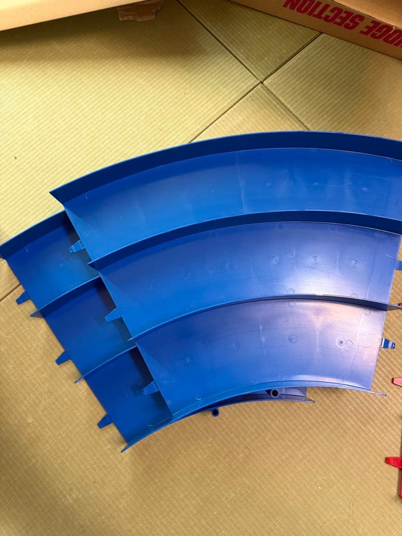 タミヤ ミニ四駆ジャパンカップジュニアサーキットレッド/ブルー/ホワイト限定商品